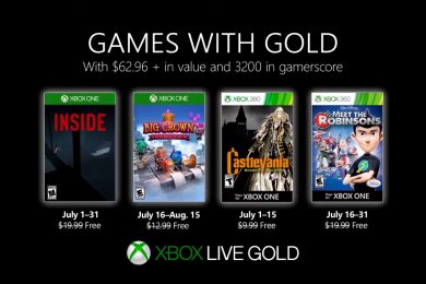 Games with Gold July 2019